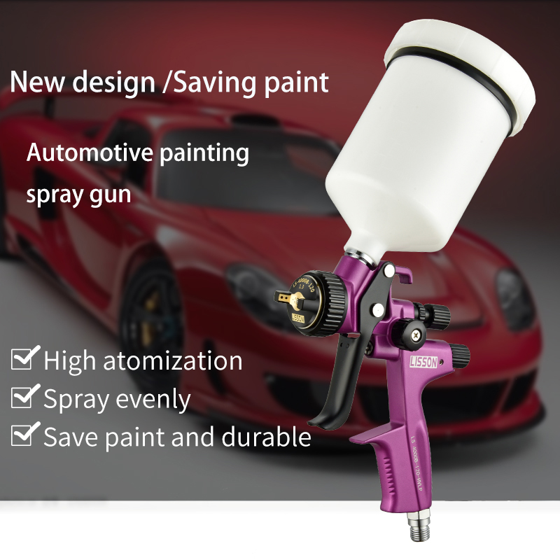 Hvlp Spray Gun Gravity Feed - HVLP Gravity Spray Gun Kit 1.3mm