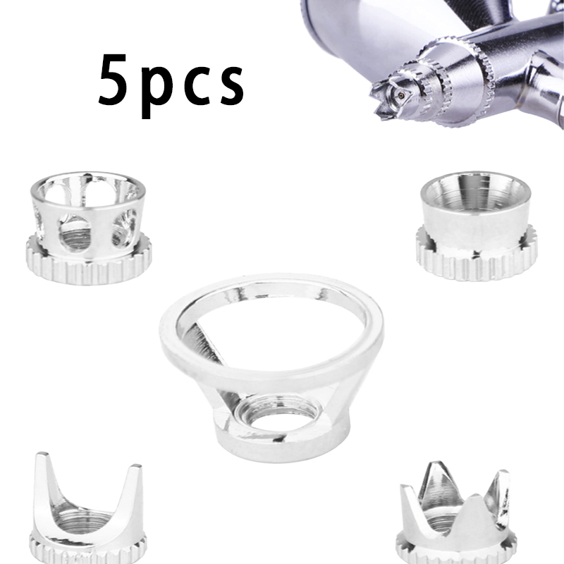 Paint Sprayer Nozzle Kit - Airbrush Nozzle Needle Cap Accessories Normal/Crown/Tomahawk/Splatter