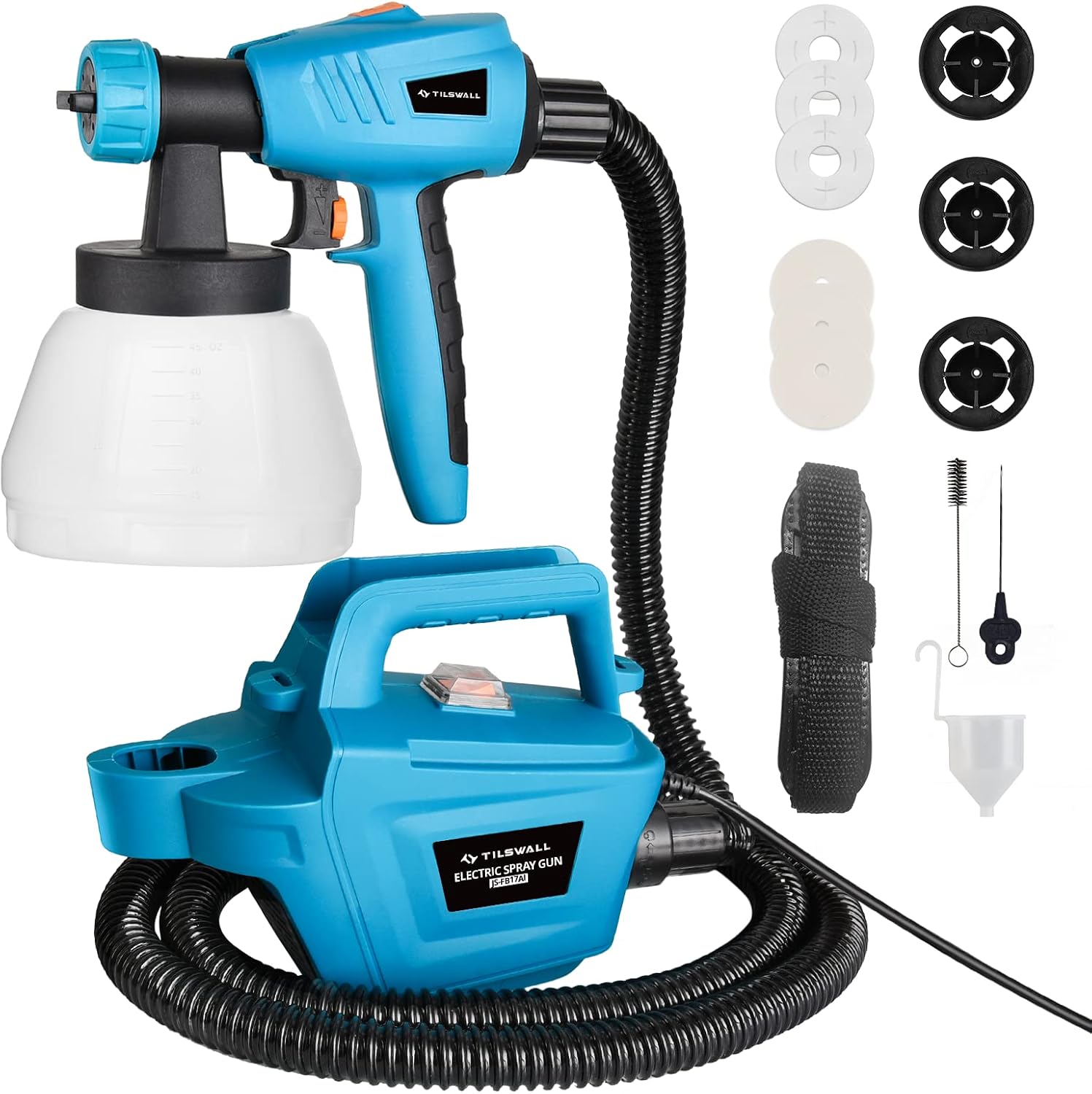 Electric Paint Sprayer 800W - 800W HVLP Electric Paint Sprayer 1200ML