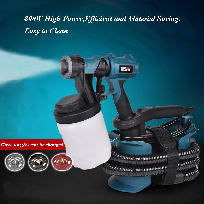 Electric Paint Sprayer 800W - 2.5mm Nozzle Spray Gun 800W High