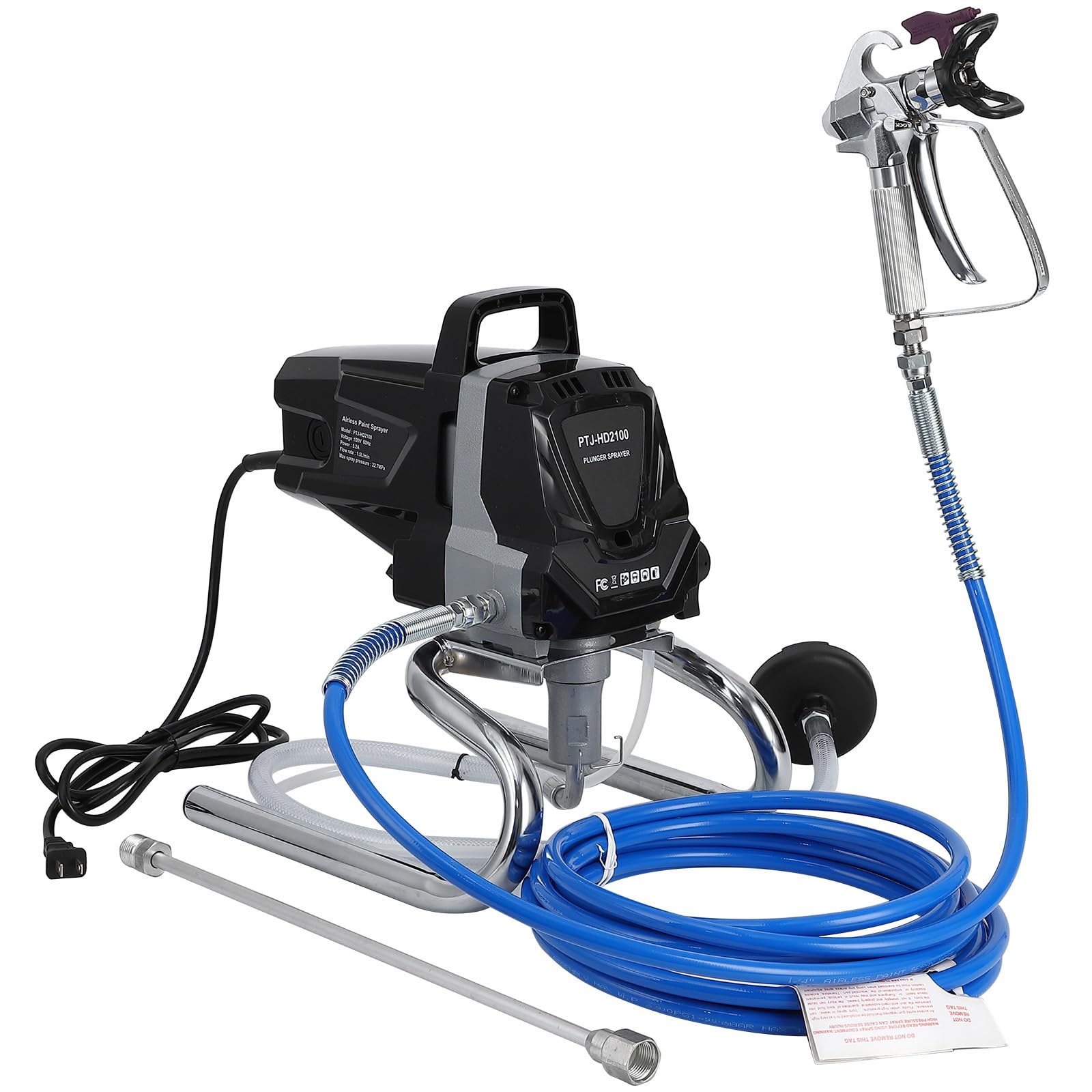 Airless Paint Sprayer 3000Psi - 1010W High-Efficiency Airless Paint Sprayer –