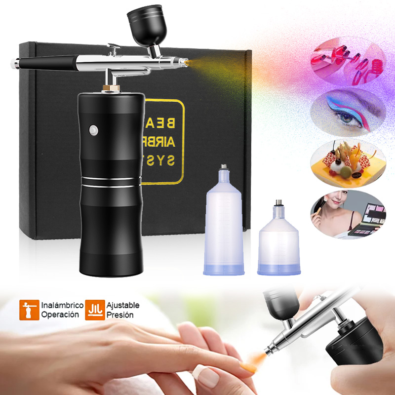 Spray Gun Air Compressor Kit - Oxygen Spray Mini Air Compressor Kit