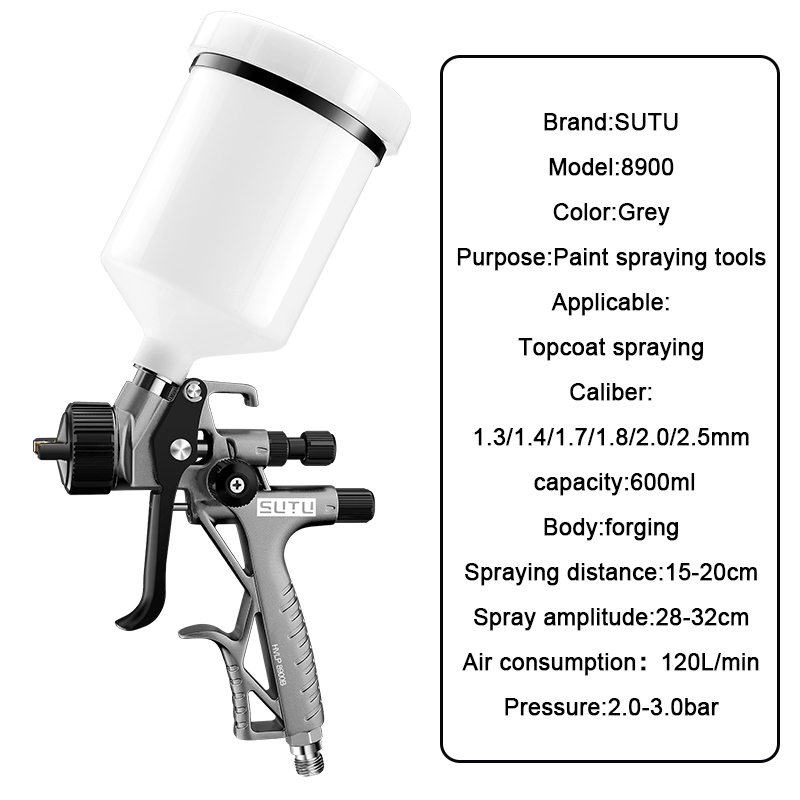 HVLP 89001.3/1.4/1.7/1.8/2.0/2 - Airless Paint Sprayer 3000Psi recension och pris