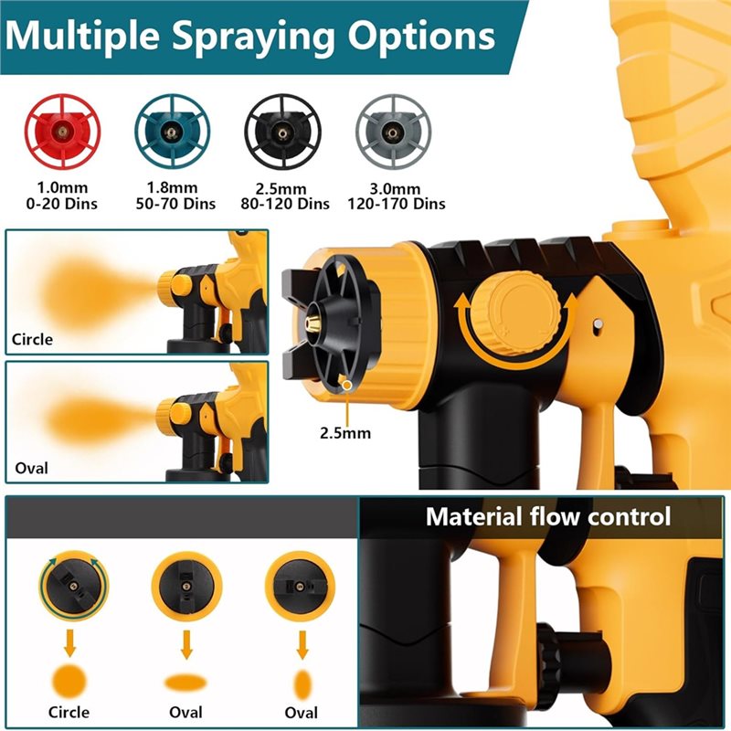 AT21-Auto Furniture Painting T - Cordless Paint Sprayer 20V recension och pris
