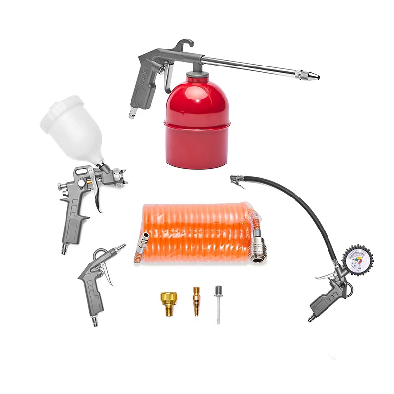 Pneumatic tool set  Air Compre - Spray Gun Air Compressor Kit recension och pris