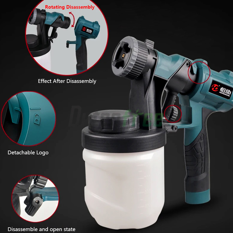 220V 800W High Power Paint Spr - Electric Paint Sprayer 800W recension och pris