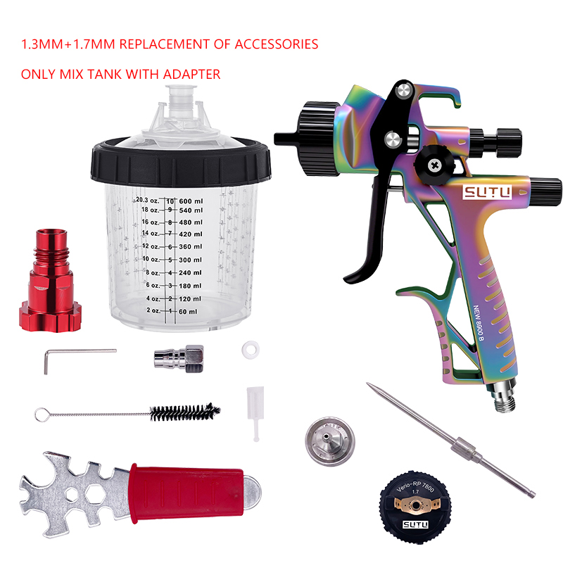 8900 RP/Chameleon Car Repair P - Hvlp Spray Gun Gravity Feed recension och pris