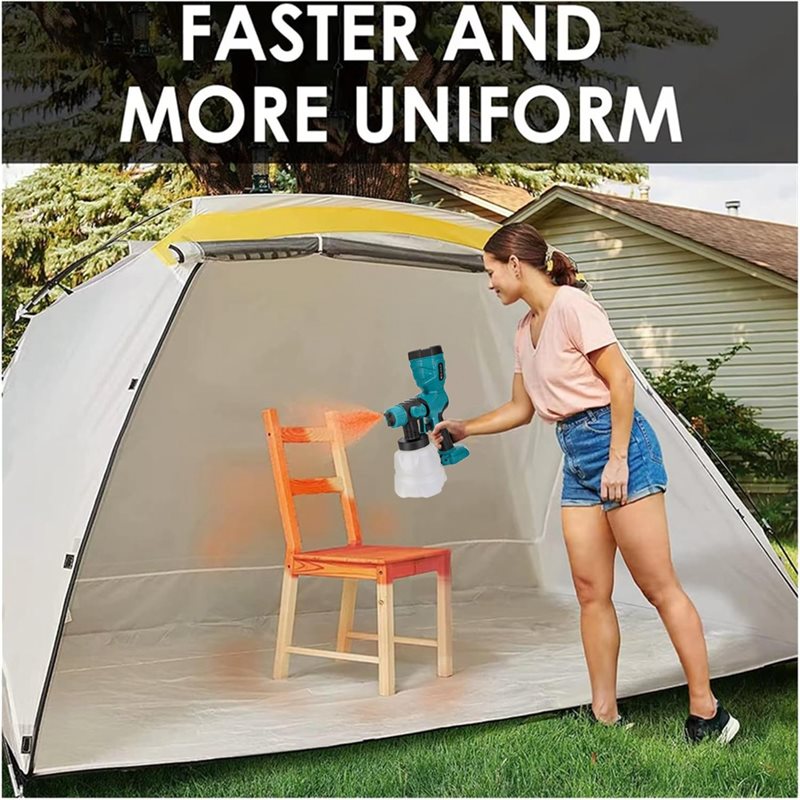 A36T-Spray Gun Electric Paint  - Cordless Paint Sprayer 20V recension och pris