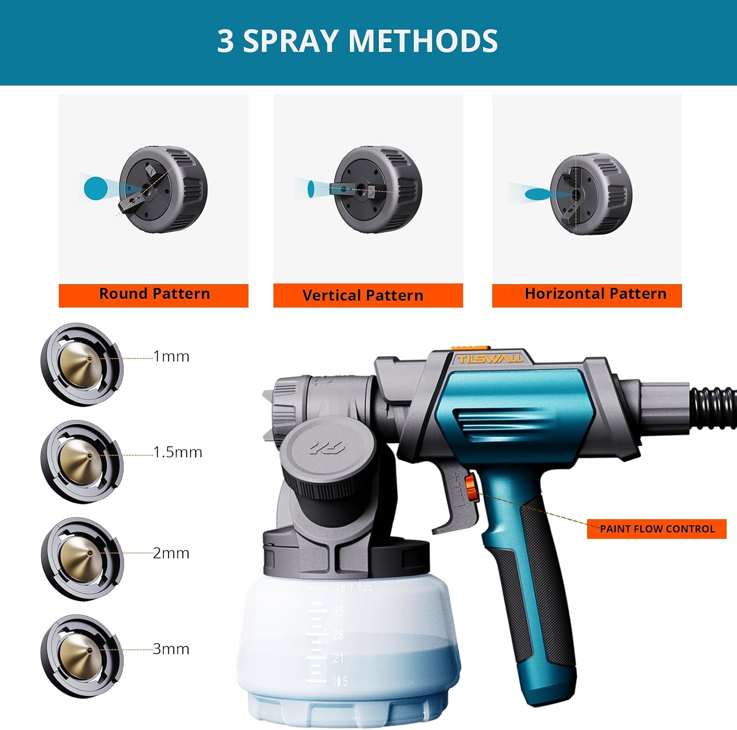 ^For Paint Sprayer 800W HVLP S - Electric Paint Sprayer 800W recension och pris