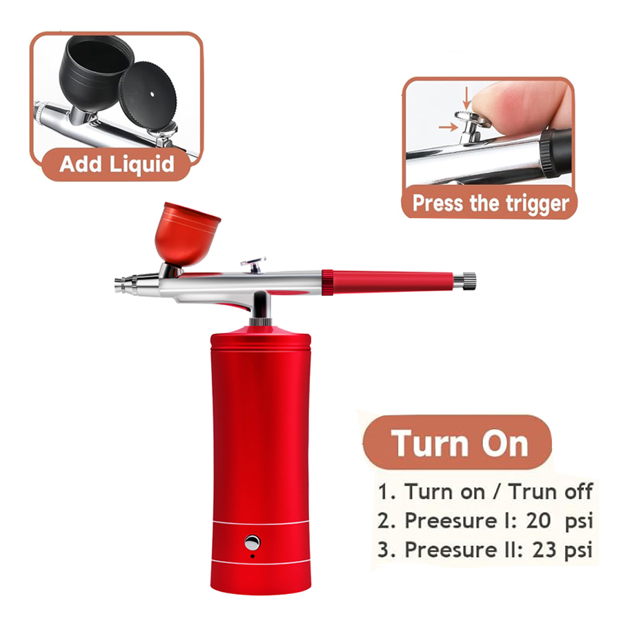 Airbrush Kit with Compressor,  - Spray Gun Air Compressor Kit recension och pris