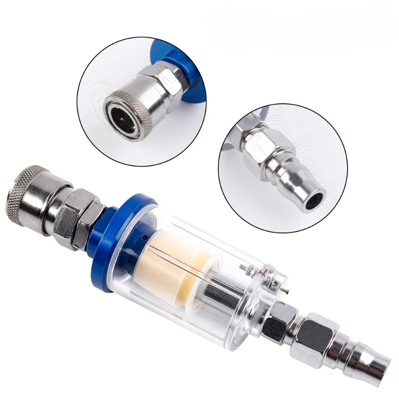 Air Oil Water Separator Filter - Spray Gun Air Compressor Kit recension och pris