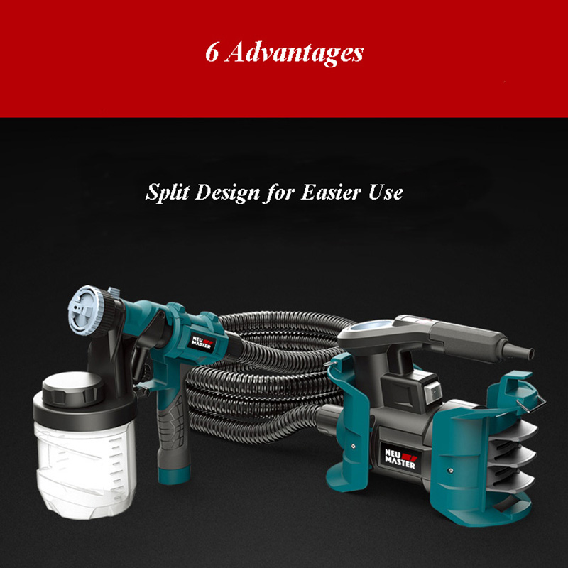 2.5mm Nozzle Spray Gun 800W Hi - Electric Paint Sprayer 800W recension och pris
