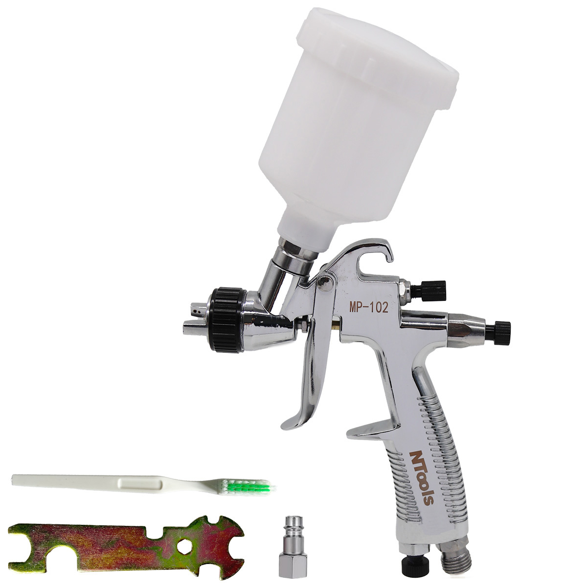 Mini Spray Gun 0.5/0.8/1.0/1.2 - Hvlp Spray Gun Gravity Feed recension och pris