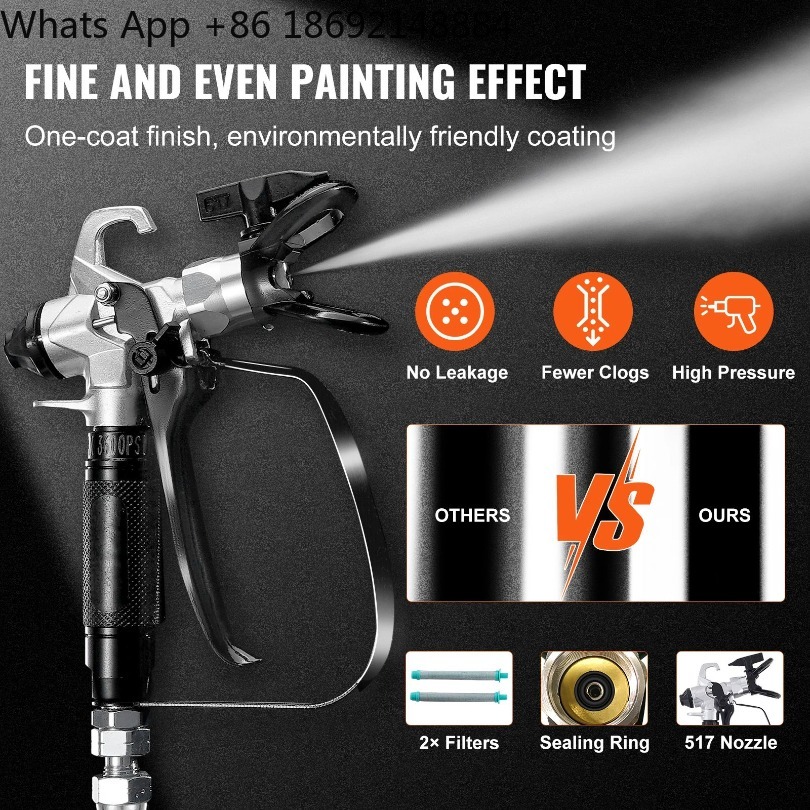 750W 950W Airless Paint Spraye - Airless Paint Sprayer 3000Psi recension och pris