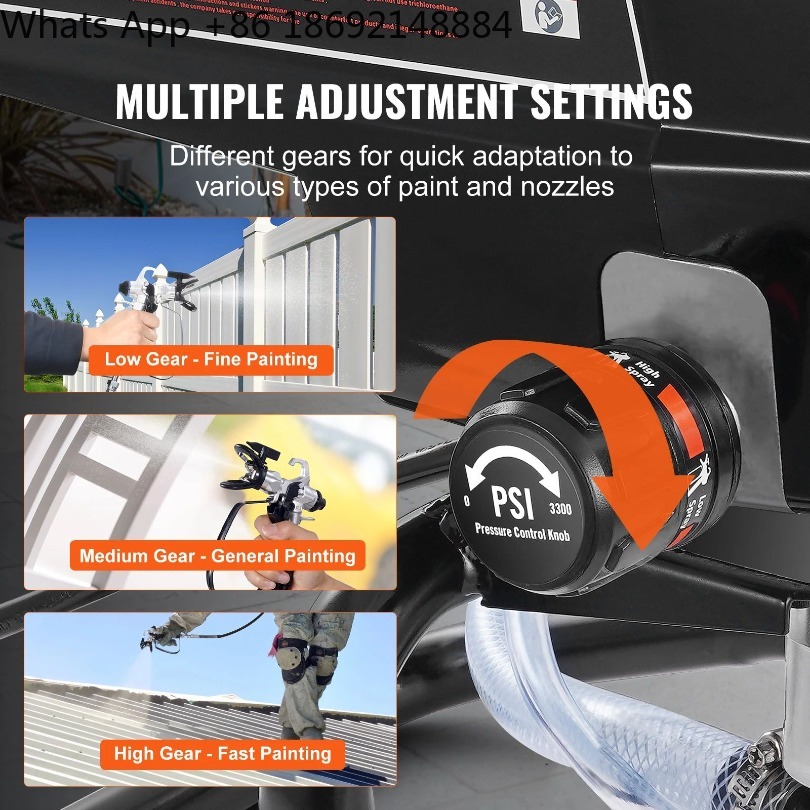 750W 950W Airless Paint Spraye - Airless Paint Sprayer 3000Psi recension och pris