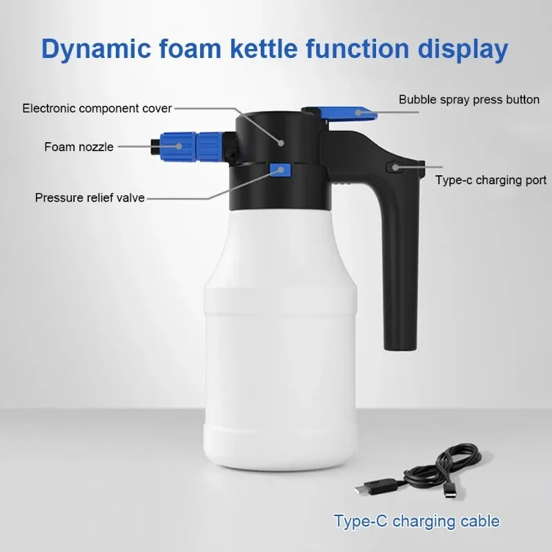 Electric Foam Spray Car Wash G - Spray Gun Cleaning Kit recension och pris