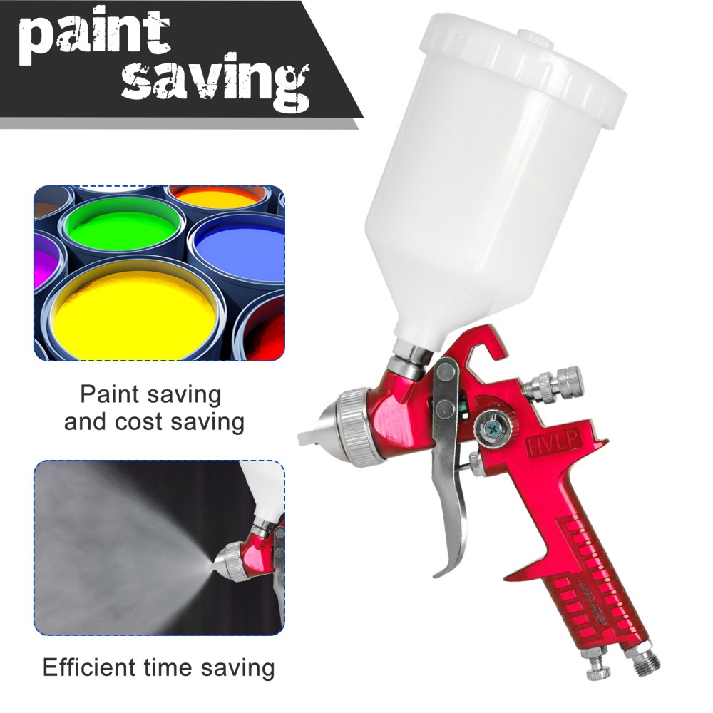 1.4mm 1.7mm 2.0mm Professional - Hvlp Spray Gun Gravity Feed recension och pris