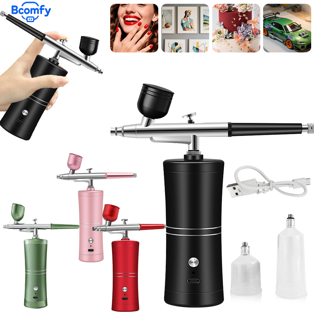 Airbrush Nail with Compressor  - Airbrush Kit Compressor recension och pris