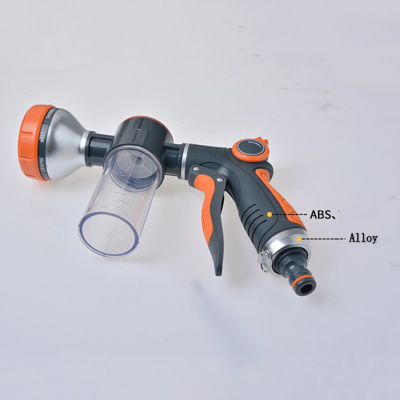 New Foam Water Gun Hose Nozzle - Spray Gun Cleaning Kit recension och pris
