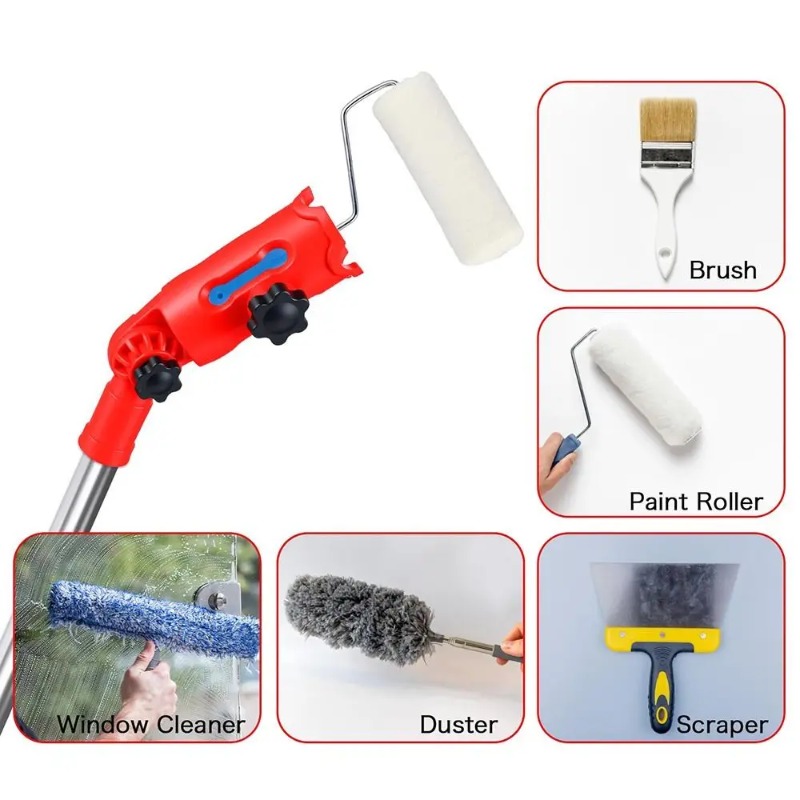 Multi-Angle Paint Brush Extend - Paint Sprayer Extension Pole recension och pris