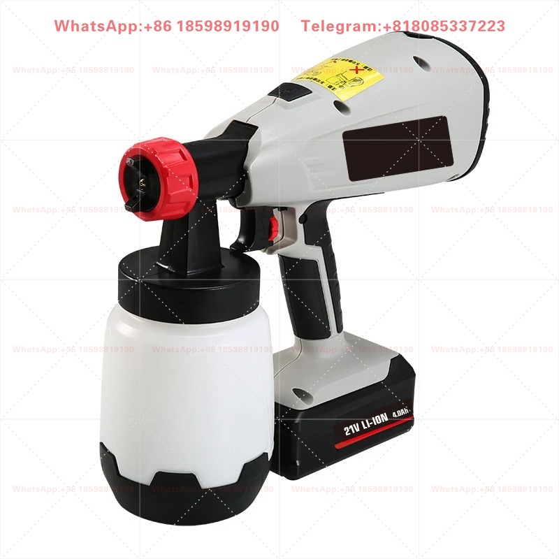New Upgraded 800W 21V High Vol - Electric Paint Sprayer 800W recension och pris