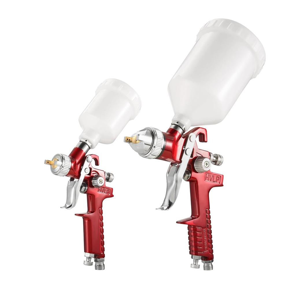 HVLP Car Spray Gun Set 0.8mm/1 - Hvlp Spray Gun Gravity Feed recension och pris
