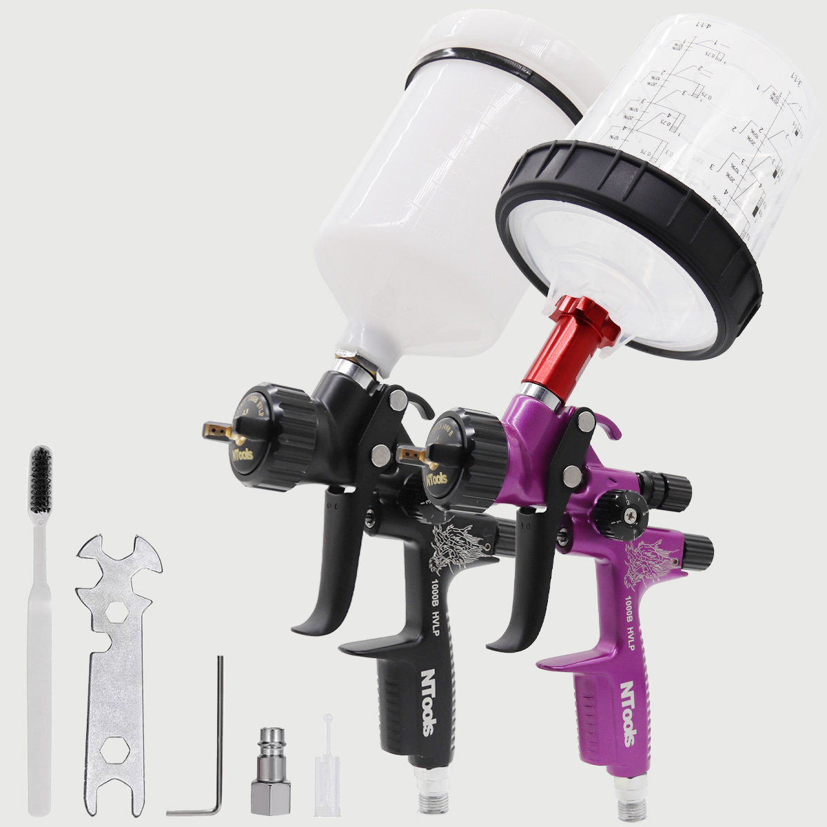 1.3mm Paint Spray Gun And 1.4m - Hvlp Spray Gun Gravity Feed recension och pris