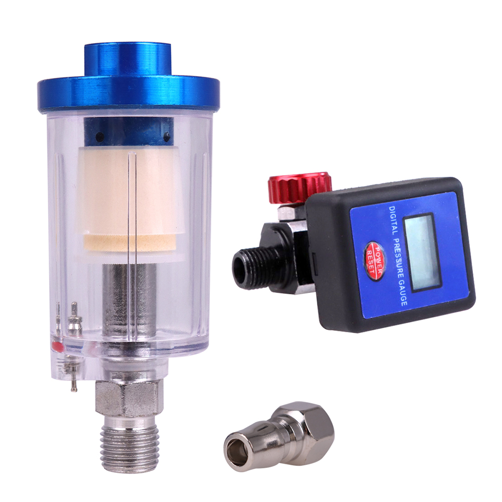 Airbrush Electronic Pressure R - Hvlp Spray Gun Gravity Feed recension och pris