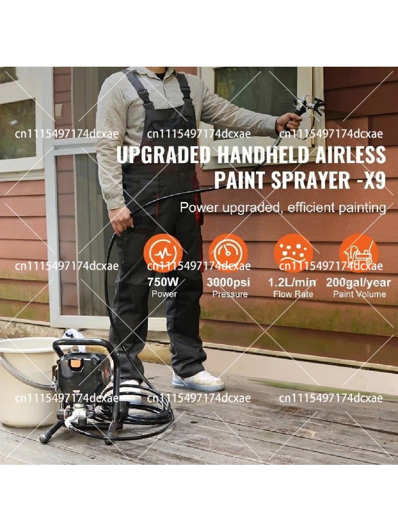 950W Electric Airless Paint Sp - Airless Paint Sprayer 3000Psi recension och pris