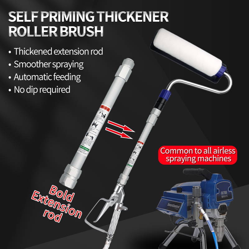 Airless Paint Roller Spray Ext - Paint Sprayer Extension Pole recension och pris